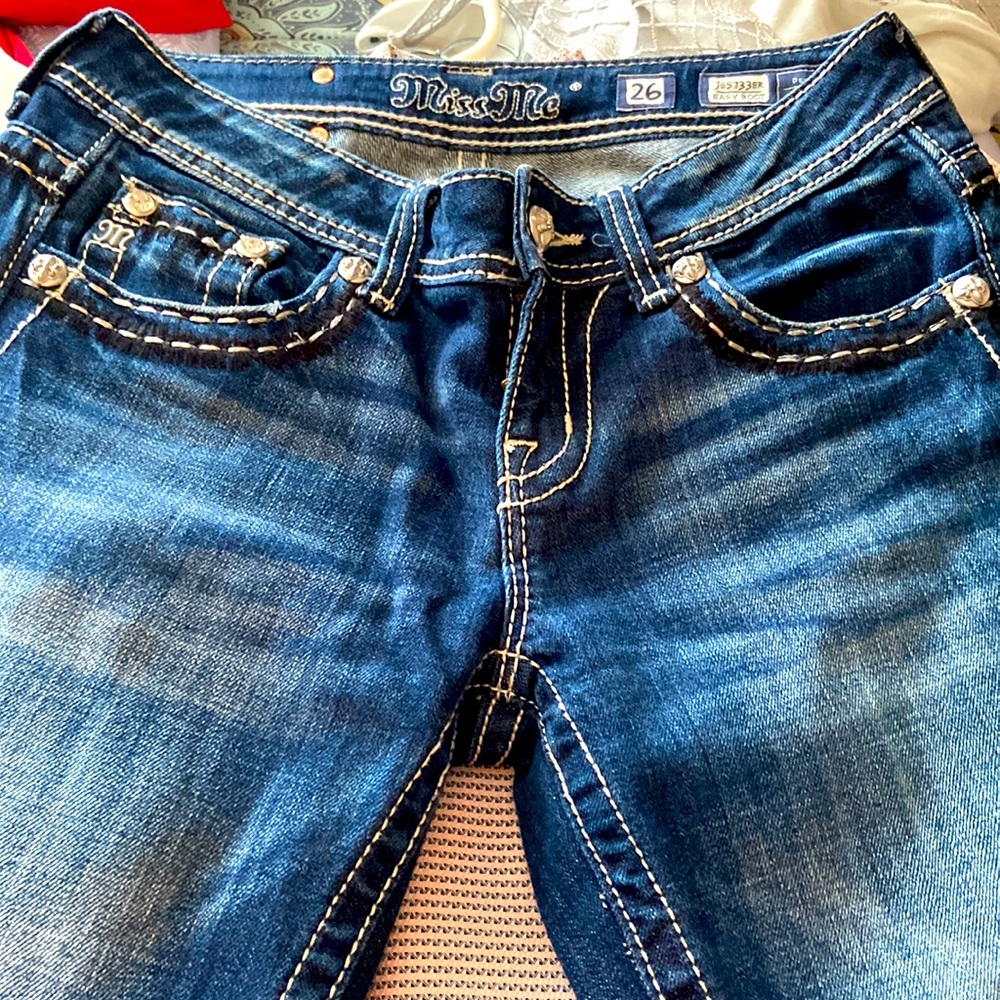 Miss me embellished jeans